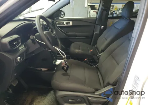 2022 Ford Explorer Police Interceptor из США, поврежденный, VIN 1FM5K8AB7NGC21474